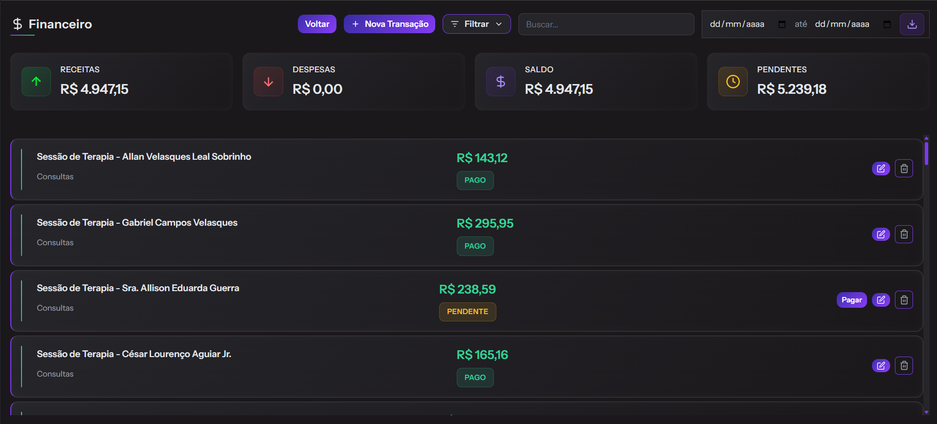 PsiFlow Dashboard 2