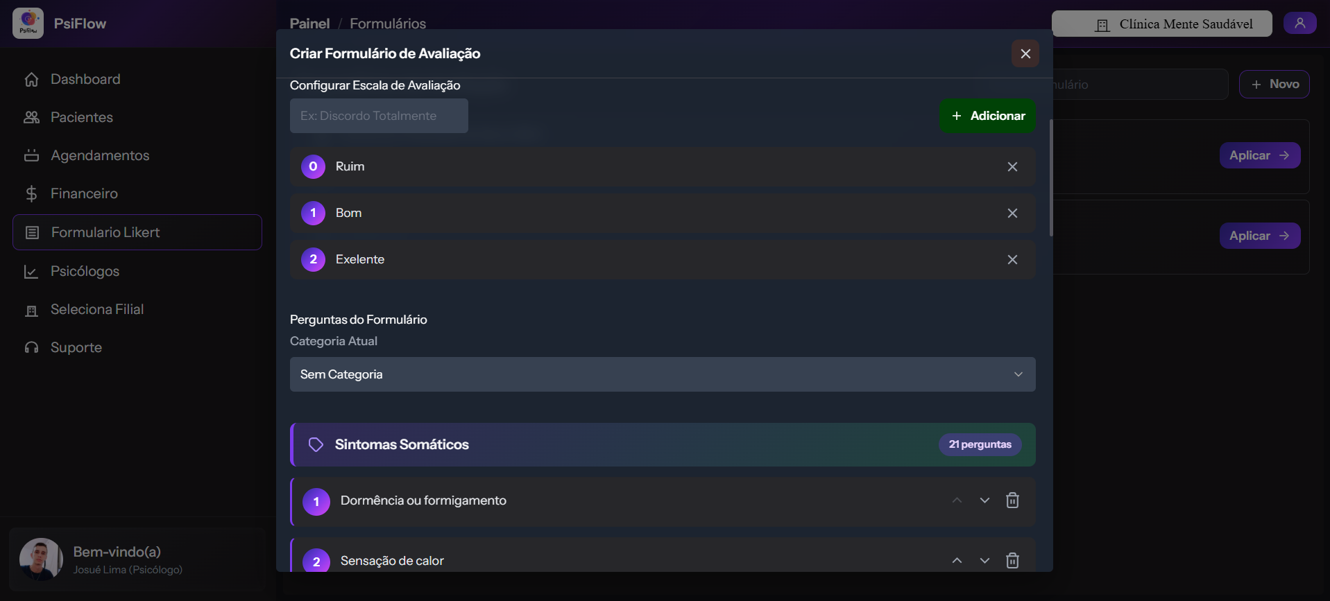 PsiFlow Likert